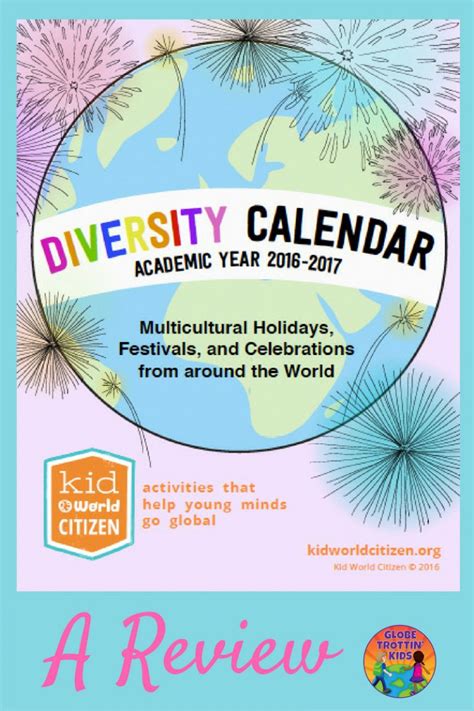 Diversity Calendar Globe Trottin Kids