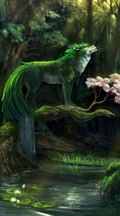 Wolf Of The Woods He Who Watches Over Nature And He Who Punishes Those