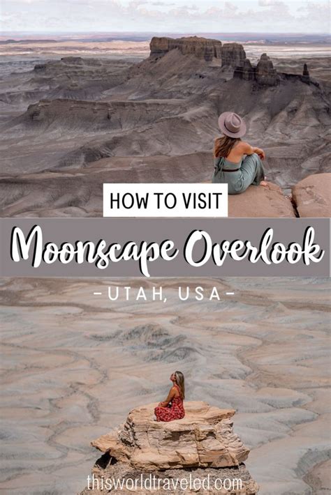 How To Visit Moonscape Overlook In Southern Utah
