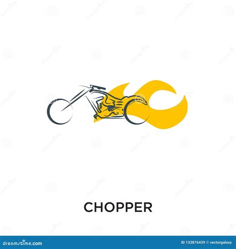 Chopper Logo Isolated On White Background For Your Web Mobile A Stock
