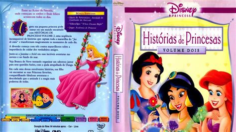 Menu Dvd Histórias De Princesas Volume 3 Belas Por Natureza Disney