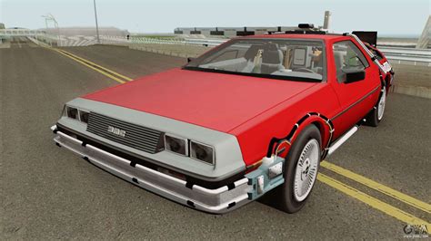 DeLorean DMC 12 Back To The Future For GTA San Andreas