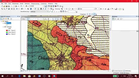 How To Create And Edit Shapefile Polygon In Arcgis Youtube