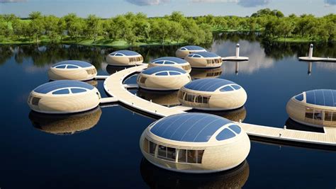 Futuristic Floating Home Lets You Go Eco Friendly On The Water