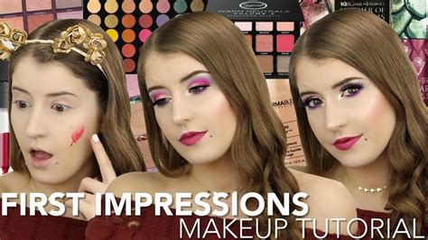 Testing New Makeup First Impressions Makeup Tutorial Makeup Tutorial