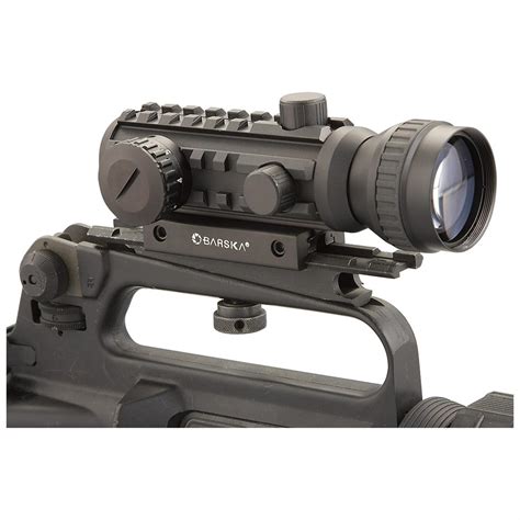 Barska® 2x30 Mm Electro Tactical Sight Matte Black 169614 Rifle