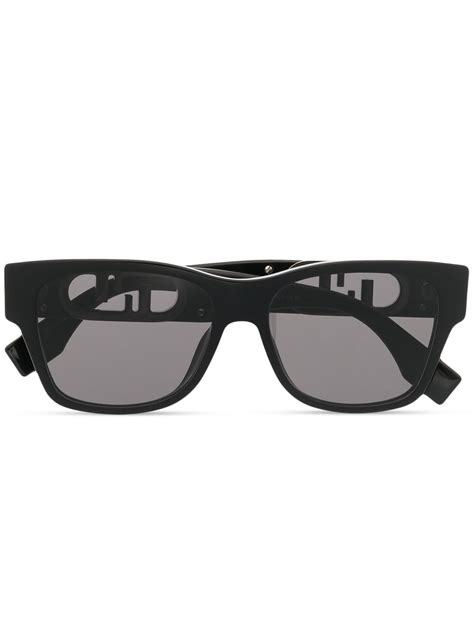 Fendi Eyewear Crystal Embellished Sunglasses Farfetch