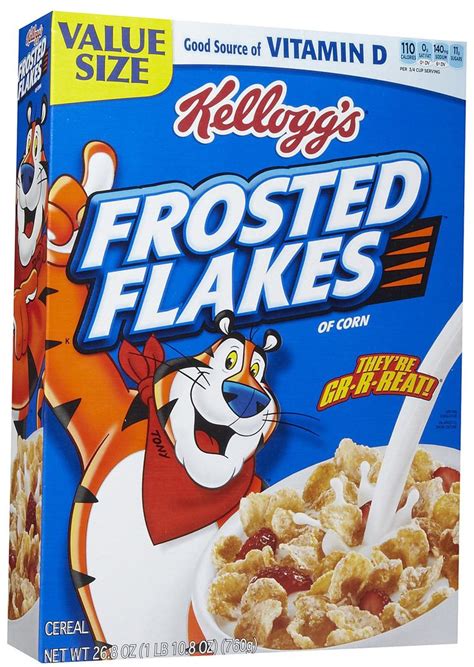 Image result for kellogg's frosted flakes box