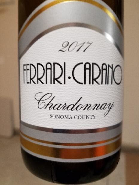 If ever there was a wine for rosé all day, our 2017 dry sangiovese rosé would be it. 2017 Ferrari-Carano Chardonnay, USA, California, Napa / Sonoma, Carneros - CellarTracker
