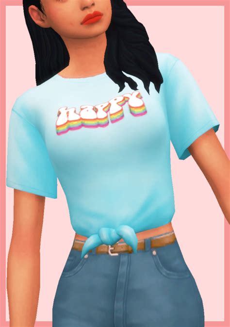 Pin By Sims 4 Cc On Tops Ts4 Cc Clothing Clothes For Women Fashion