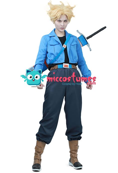 Although trunks does wear armor on more than one occasion, dragon ball's resident time traveler doesn't abide by the same fashion sense as his peers. Dragon Ball Super Trunks Cosplay Costume For Sales