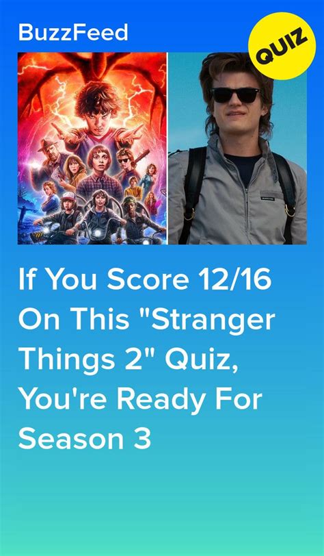 If You Score 1216 On This Stranger Things 2 Quiz Youre Ready For