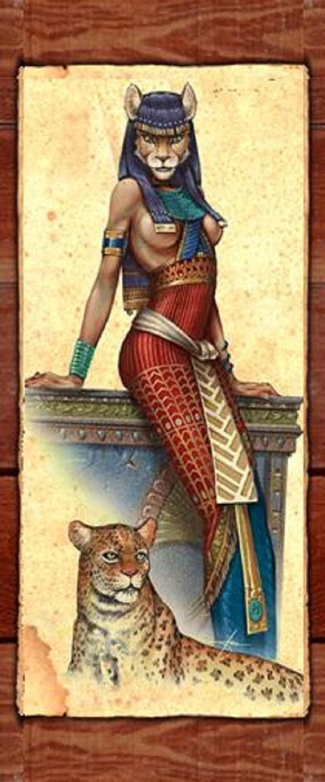 Goddess Bast Goddess Art Egyptian Art Fantasy Art