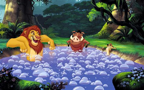 The Lion King African Oasis Simba Timon And Pumbaa Best Friends Belle