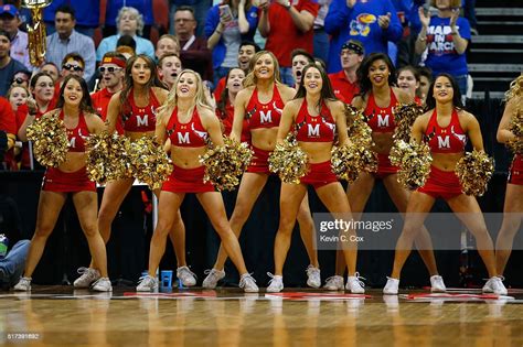 Maryland Terrapins Cheerleaders Perform During The Game Between The News Photo Getty Images