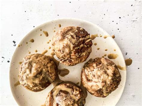 Salted Caramel Blondie Muffins Recipe Whisk