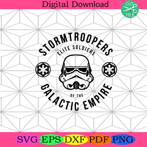 Star Wars Stormtroopers Empire Elite Collegiate Svg Star War Svg Silkysvg