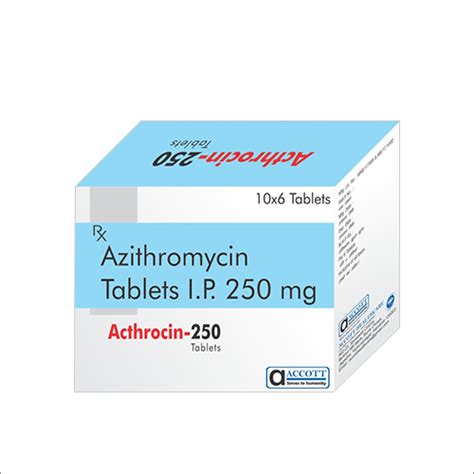 250 Mg Azithromycin Tablets Ip General Medicines At Best Price In