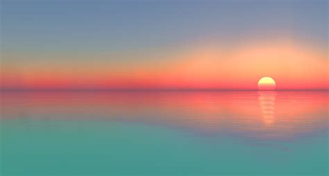 Gradient Calm Sunset Wallpaper Hd Nature 4k Wallpapers Images And