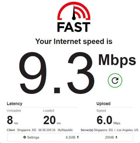 Internet Speed Test With