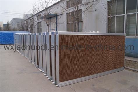 Greenhouse Poultry Farm Aluminum Alloy Frame Evaporative Cooling Pad