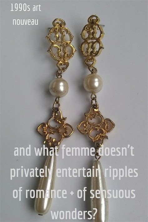 we crave beauty vintage treasures on sale baroque pearl earrings in whimsical delicate