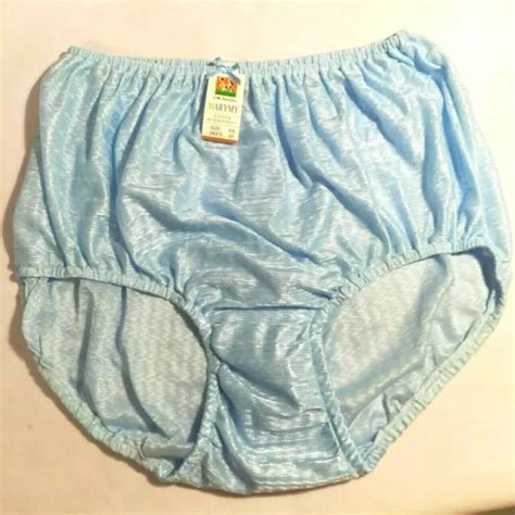 vintage style women big granny underwear nylon thai panties soft brie xxl size 8 99 picclick