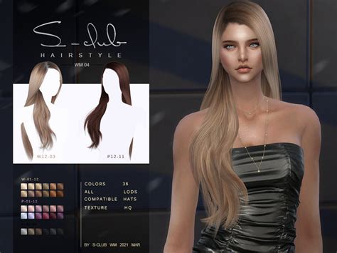 The Sims Resource S Club Ts4 Wm Hair 202109