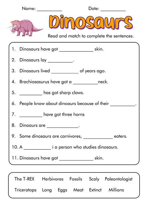 11 Fossils Activities Worksheets Free Pdf At