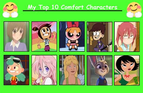 My Top 10 Comfort Female Characters Part 2 By Hayaryulove On Deviantart