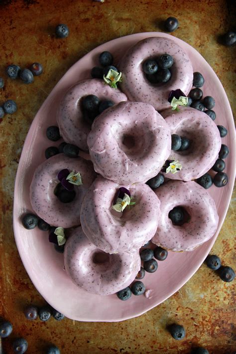 Blueberry Donuts Gluten Free And Vegan Heather Christo