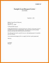 Home Loan Application Letter To Company