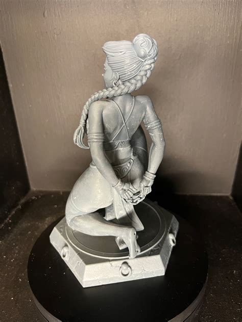 Ahsoka Slave Leia Fan Art Resin Statue By Digital Dark Pinups Cm Garage Kit Unpainted