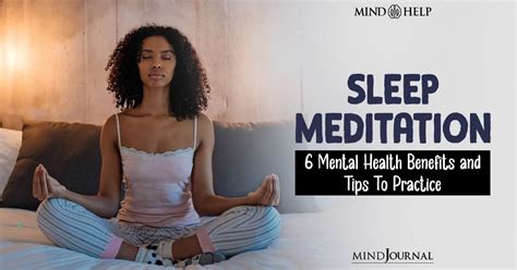 Sleep Meditation Mental Health Benefits And Tips To Practice