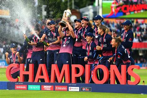 England Crowned Icc Women S World Cup Champions Cricket Photos