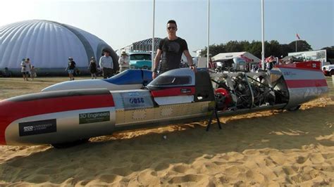 Turbine Powered Motorcycle Aiming For 400 Mph Land Speed Record Fox News