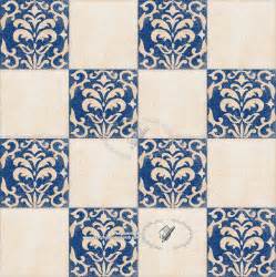 Relief Ornate Ceramic Tile Texture Seamless 20339