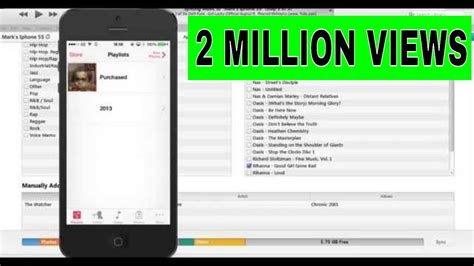 Then you must see something like this on the right side: How to Transfer Music From iTunes to iPhone, iPad - YouTube