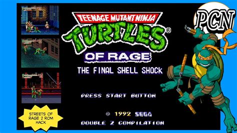 Teenage Mutant Ninja Turtles Of Rage The Final Shell Shock Sor2 Rom