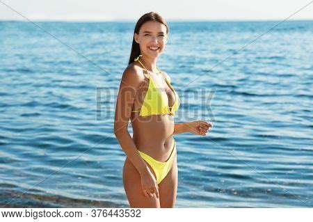 Attractive Tanned Girl Image Photo Free Trial Bigstock