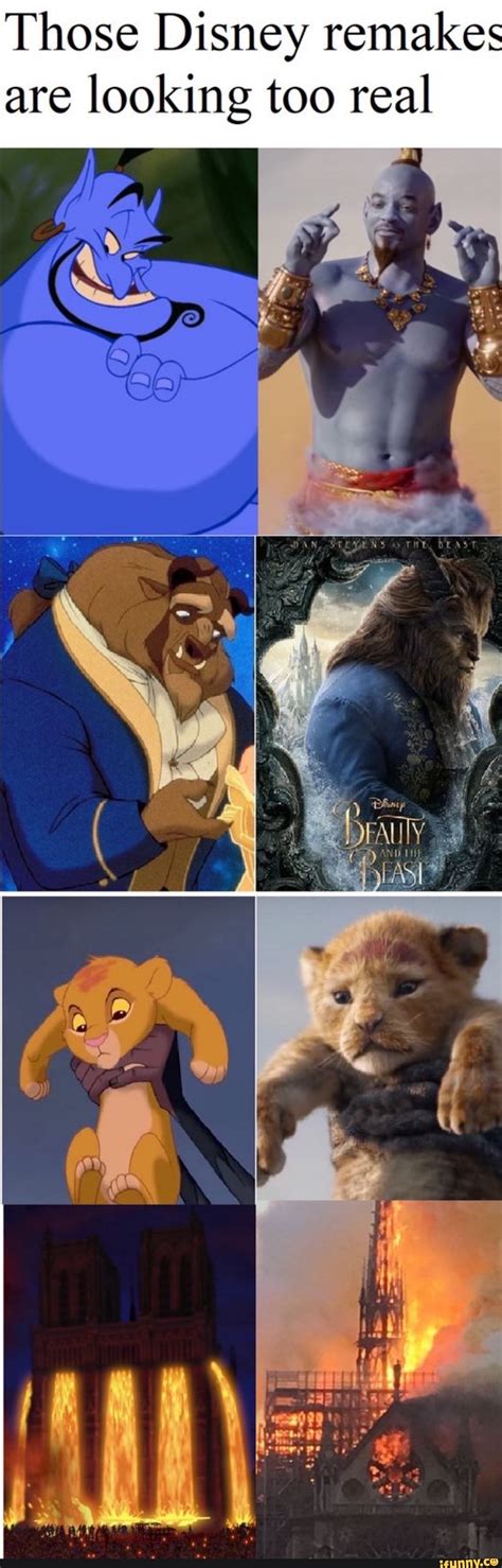 Those Disney Remake Are Looking Too Real Disney Funny Funny