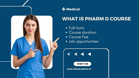 What Is A Pharmd Full Form Course Duration Fee Job Opportunities