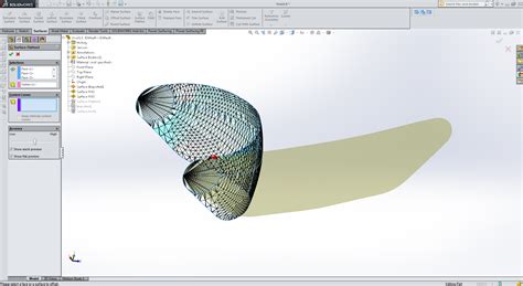 How To Flatten A Curved Surface In Solidworks Grabcad Tutorials