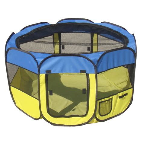 Pet Life All Terrain Lightweight Collapsible Travel Dog Pen And Reviews