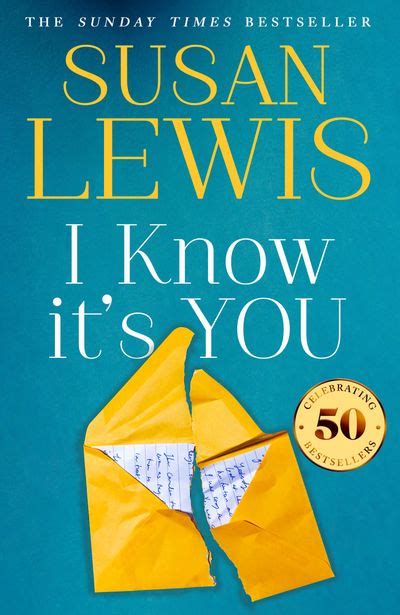 I Know It’s You Susan Lewis