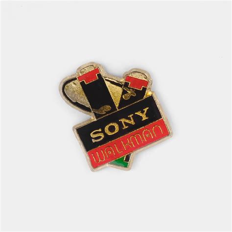 Sony Walkman Vintage Enamel Pin Retrospekt