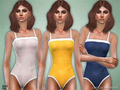 The Sims Resource Amelia Swimsuit