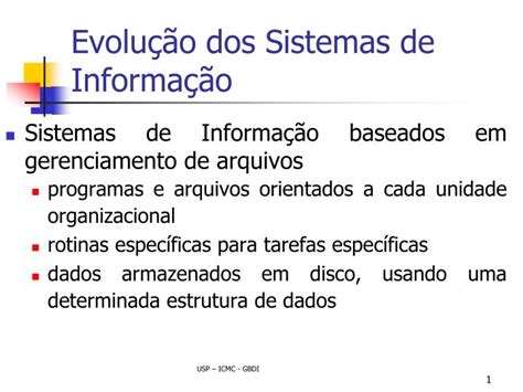 Ppt Evolu O Dos Sistemas De Informa O Powerpoint Presentation Free Download Id