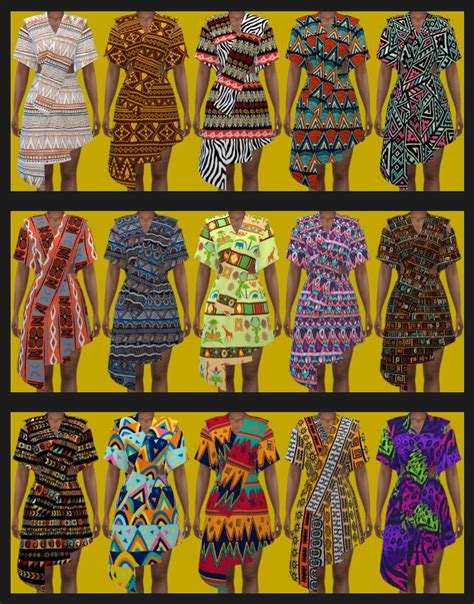 Africa Dresses At Annett S Sims 4 Welt Sims 4 Updates Vrogue