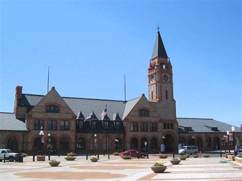 Union Pacific Depot Cheyenne Wyoming Listed As A National Historic